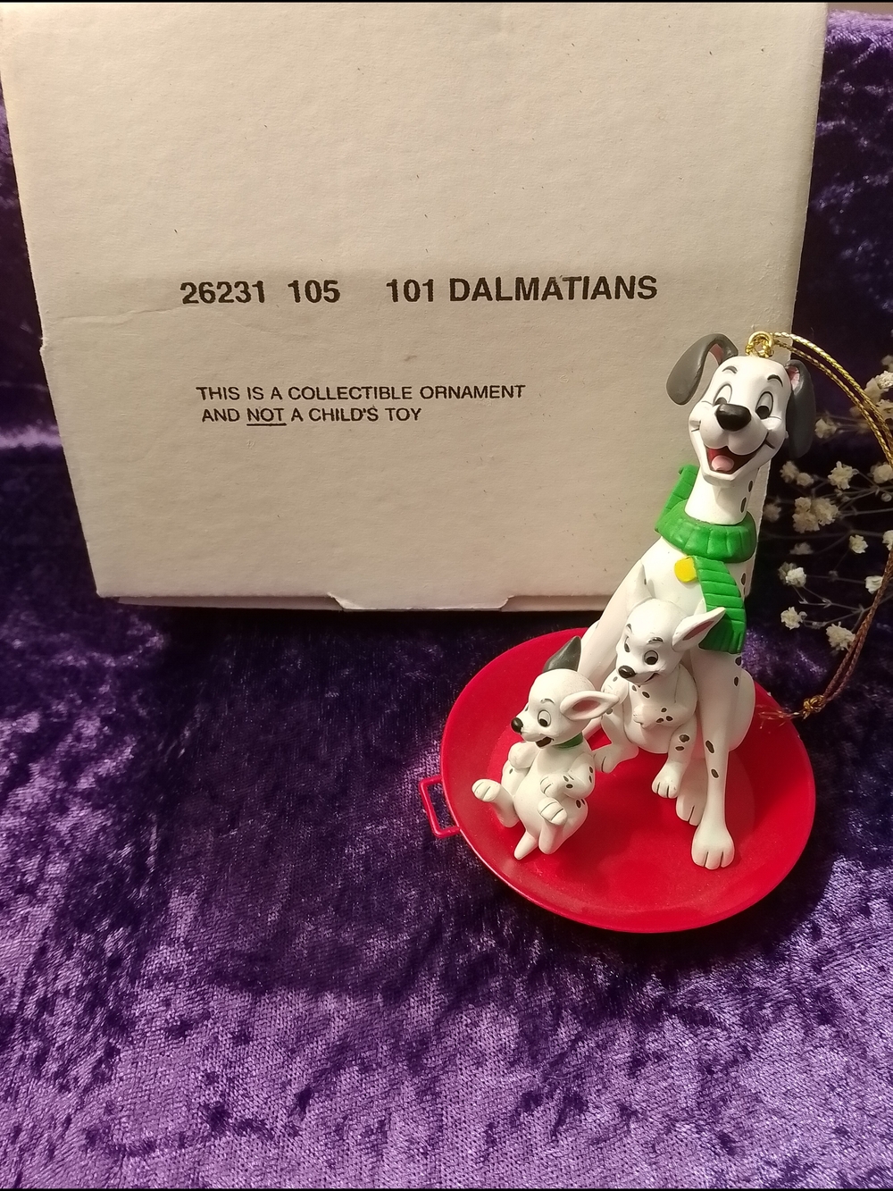 Disney 101 Dalmatians Christmas Ornament